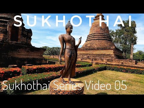 Touring Sukhothai Historical Park (Sukhothai, Thailand)