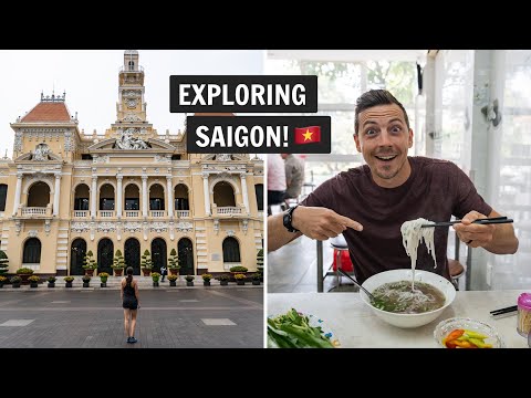 Our first time in VIETNAM! 🇻🇳 Exploring Ho Chi Minh City (Saigon) + Cu Chi Tunnels!