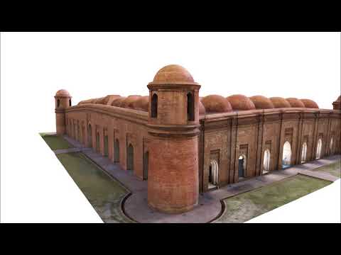 Sixty Dome Mosque Animation, Bagerhat