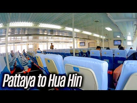Pattaya Hua Hin Ferry - My passage with the Pattaya Hua Hin Ferry