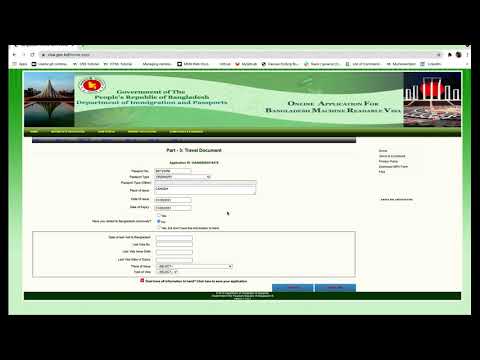 How to apply for Bangladesh Entry VISA and NO-VISA application