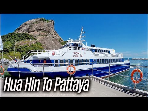Hua Hin Pattaya Ferry - My passage with the Hua Hin Pattaya Ferry