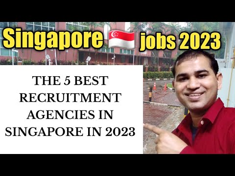 Top 5 Recruitment Agency In Singapore 🇸🇬 For Foreigner jobs work permit S pass and Employment pass