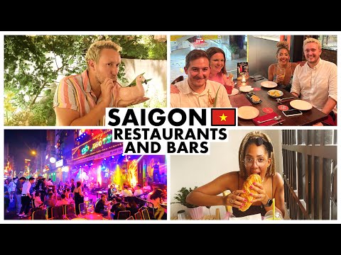 Ho Chi Minh City nightlife 🇻🇳 the incredible bars and restaurants of Saigon!